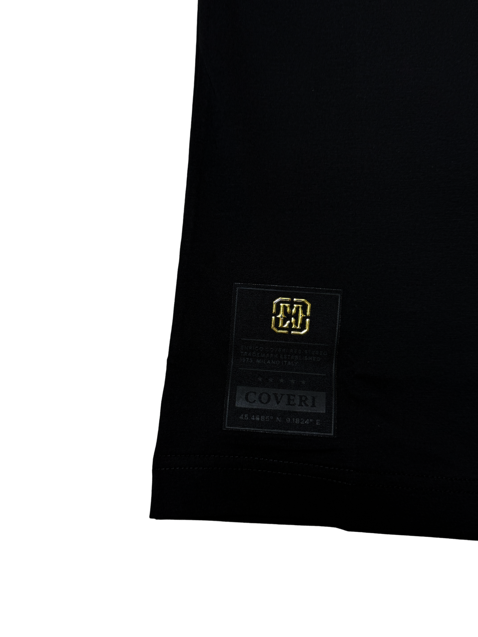 Enrico Coveri Black Designer T Shirt