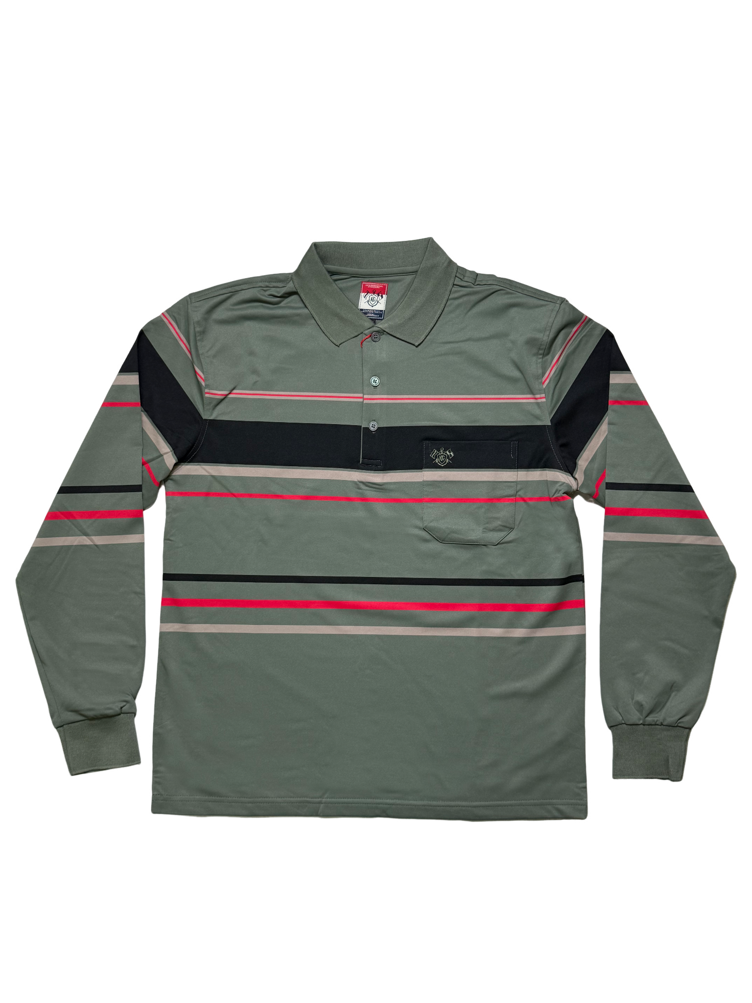 KG Olive Green LS Golfer