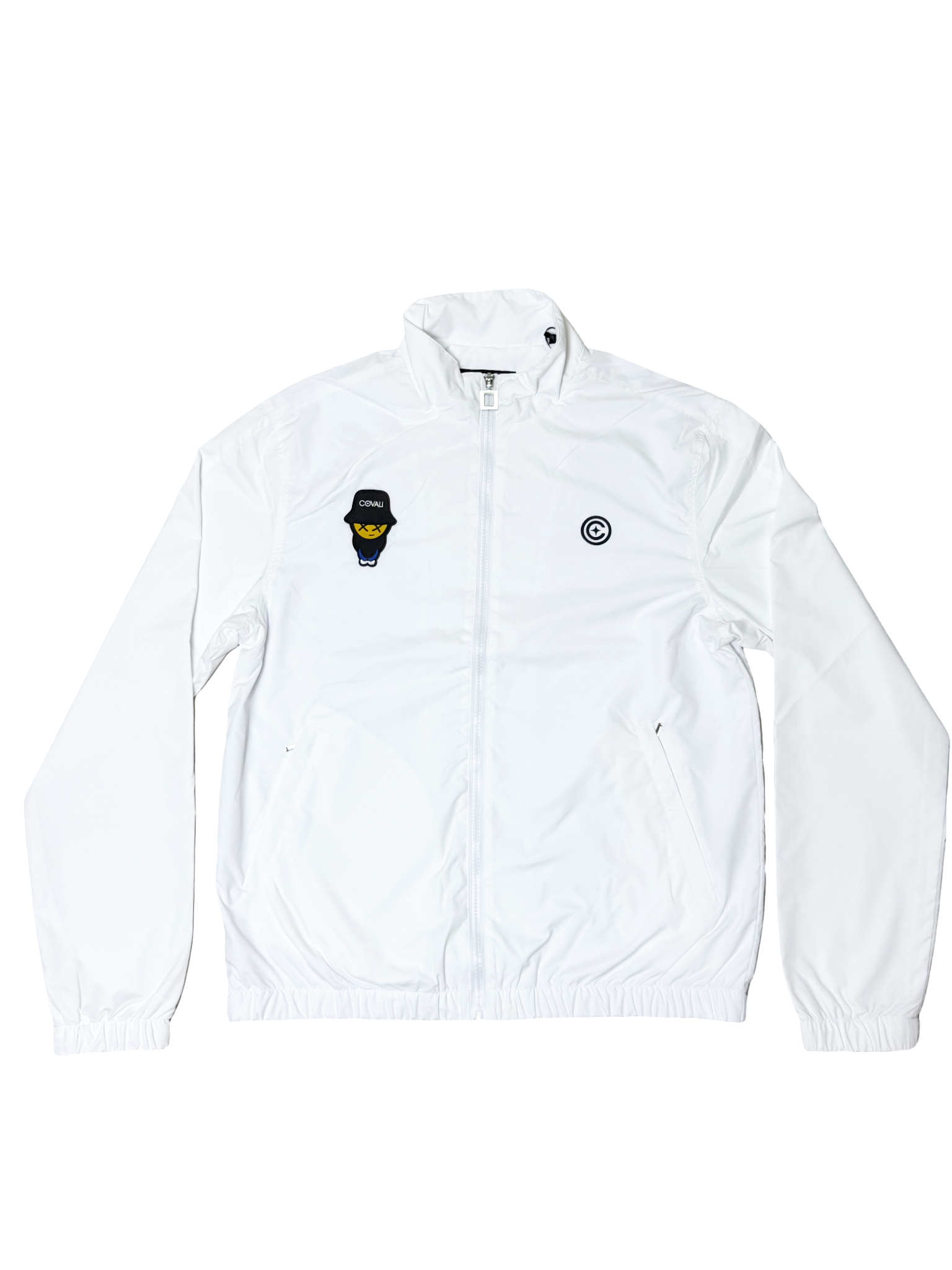 COVALI Atletico White Track Jacket