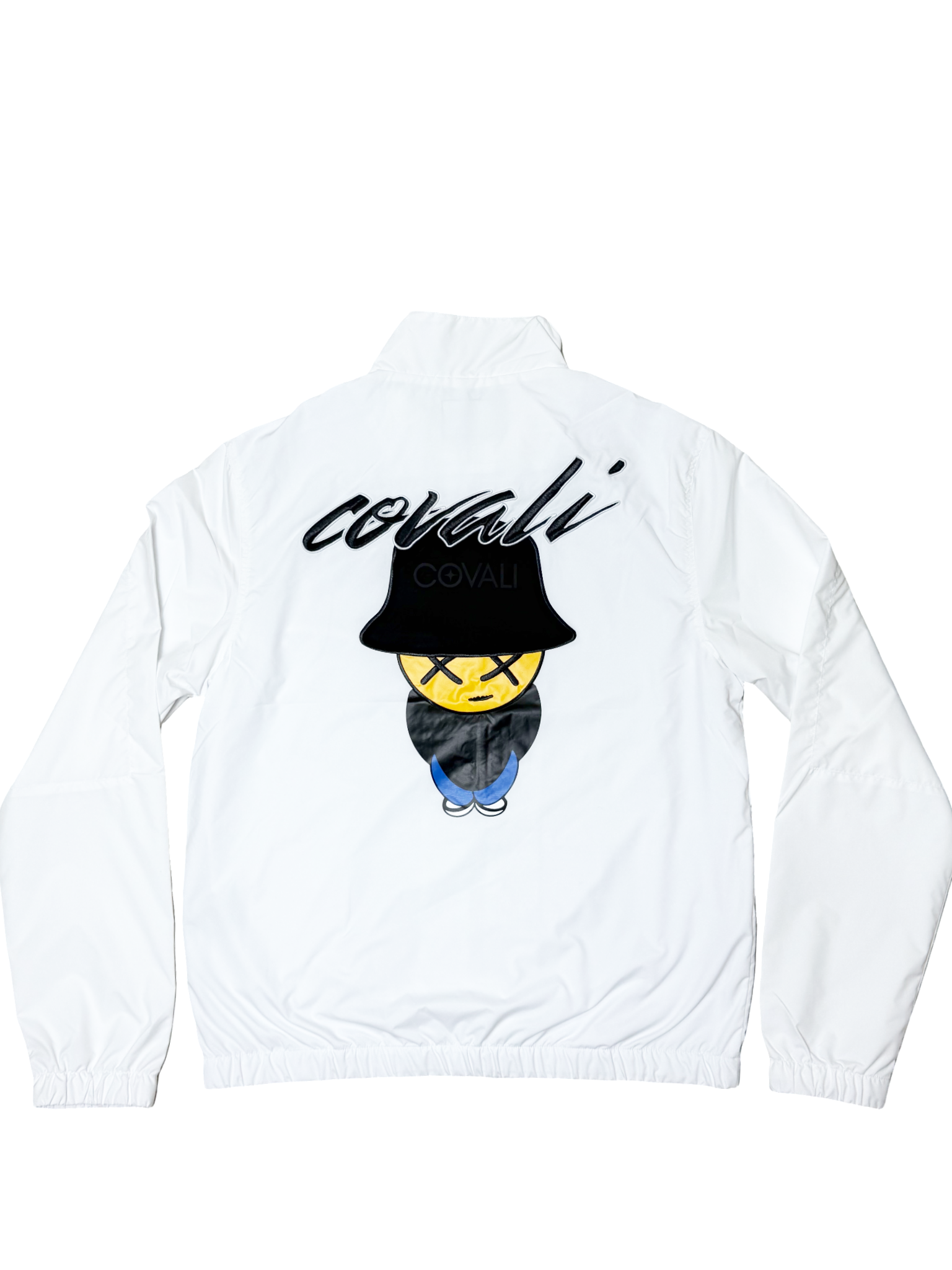 COVALI Atletico White Track Jacket