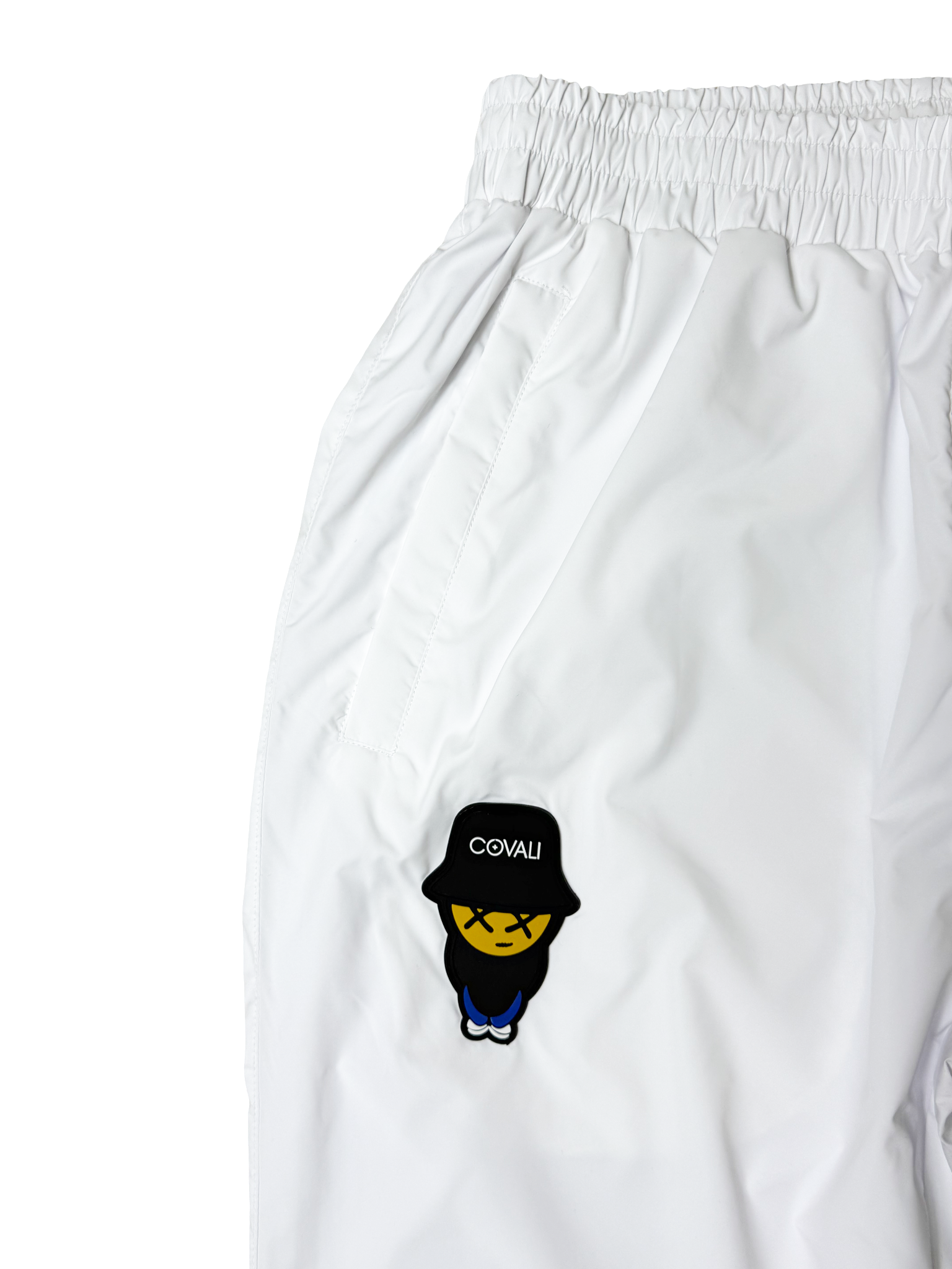 COVALI Atletico White Trackpants