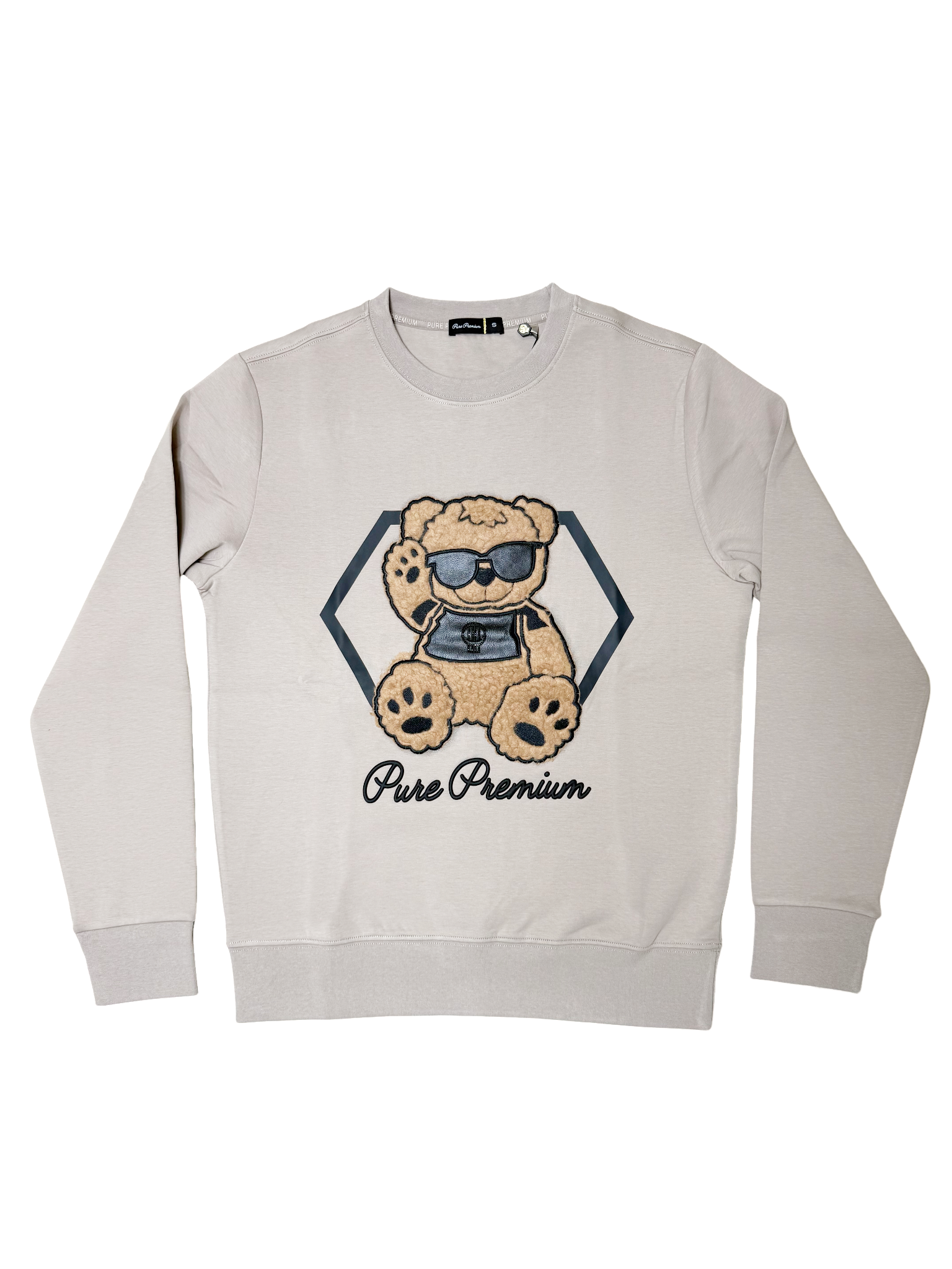 PURE PREMIUM Cielo Light Grey Sweater