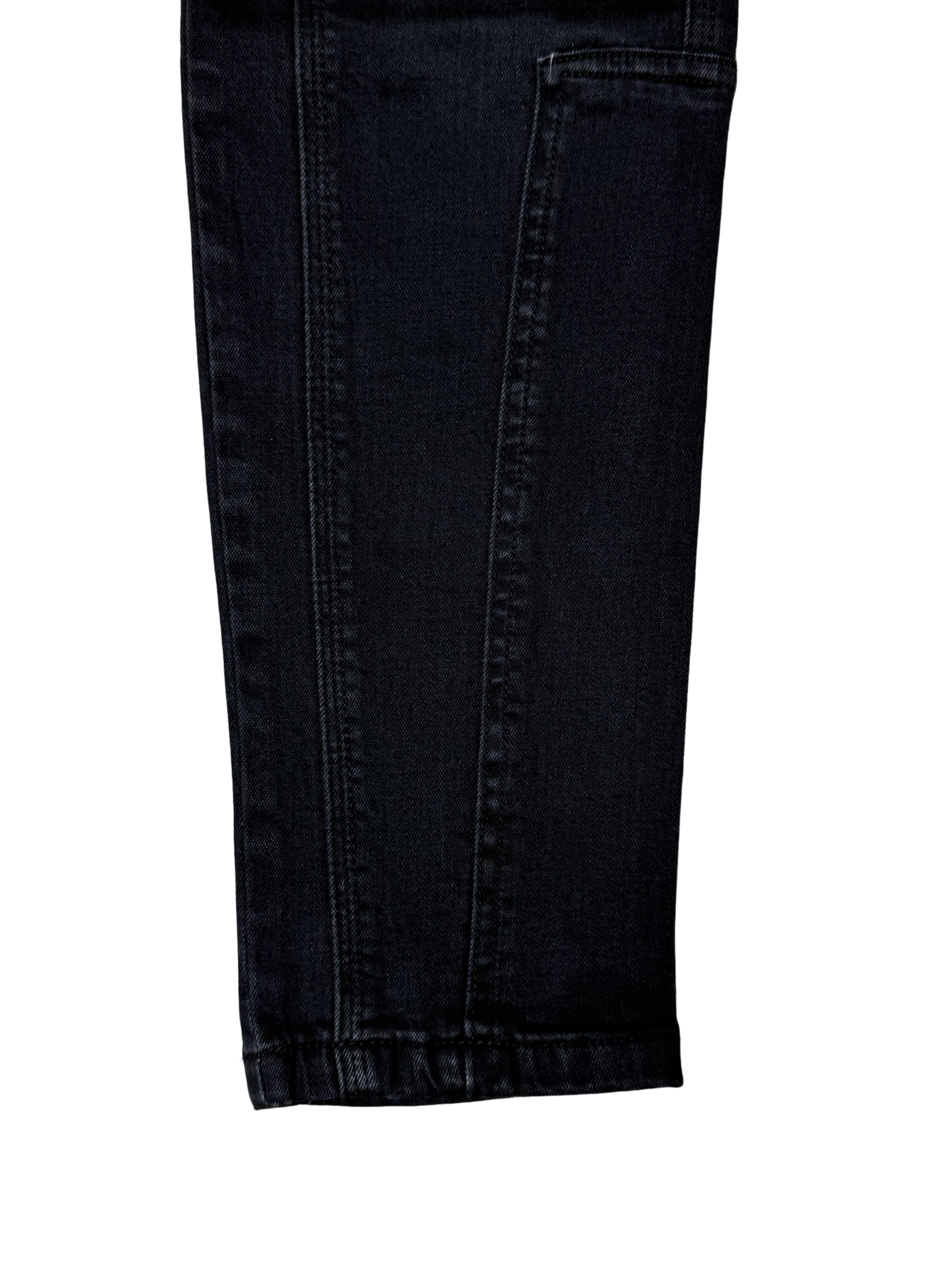 Pure Premium Zobra Black Oil Wax Jeans