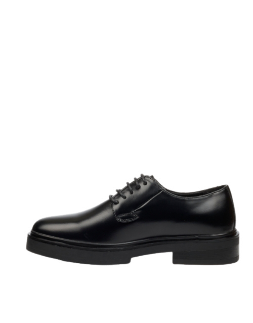 Mazerata Black Elia 1 Faux Wax Shoes
