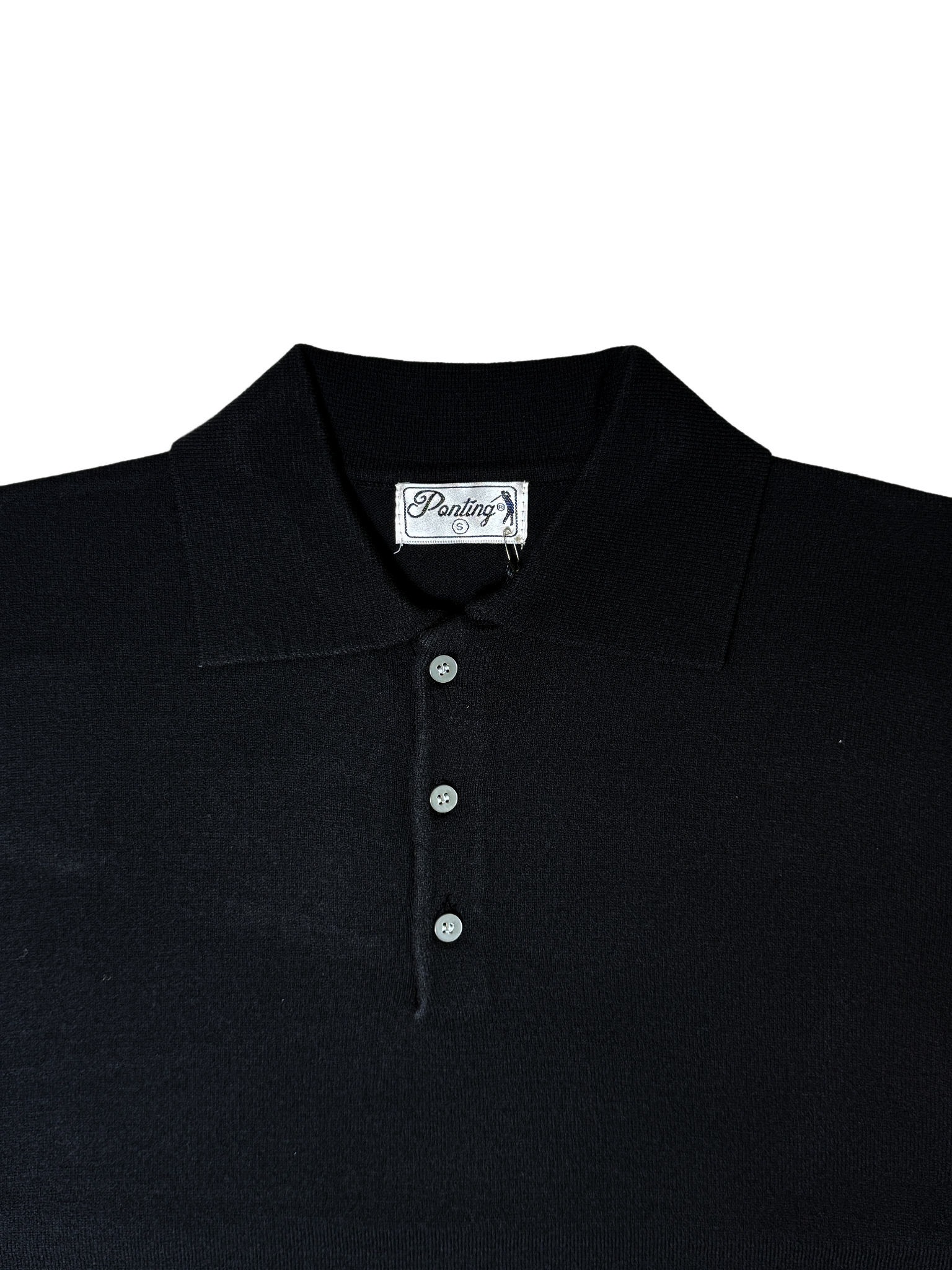 Pointing Knitwear Golfer Black Jersey