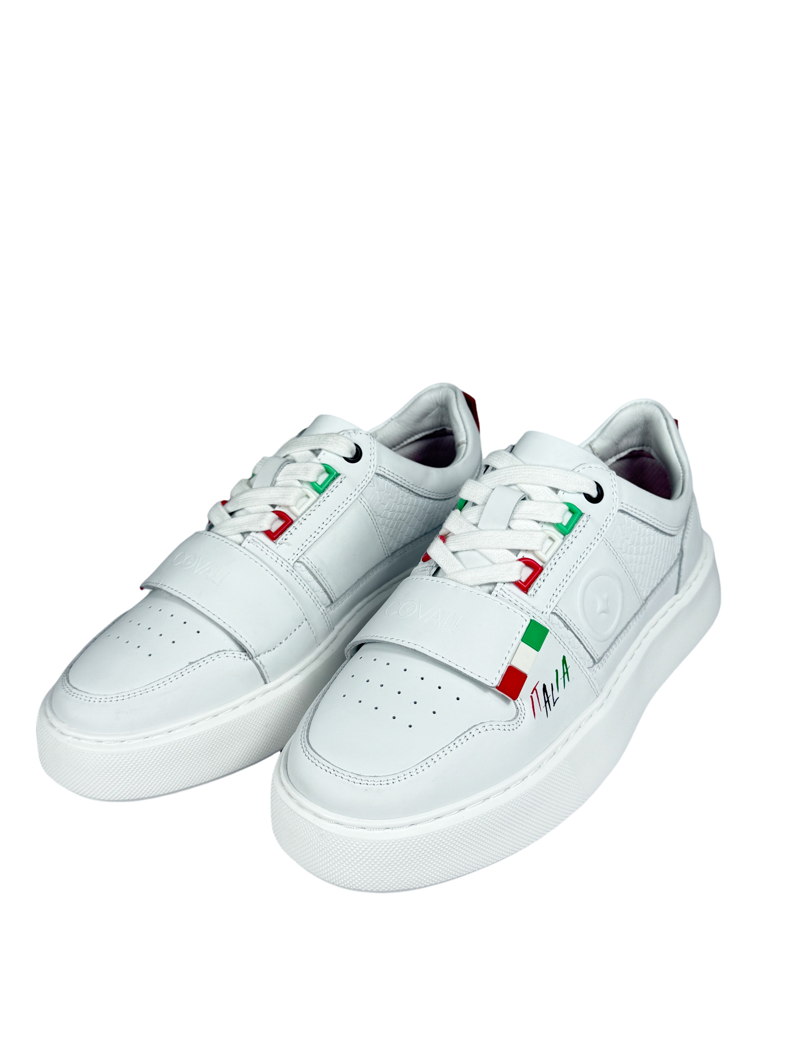 Covali Vespa White Sneakers