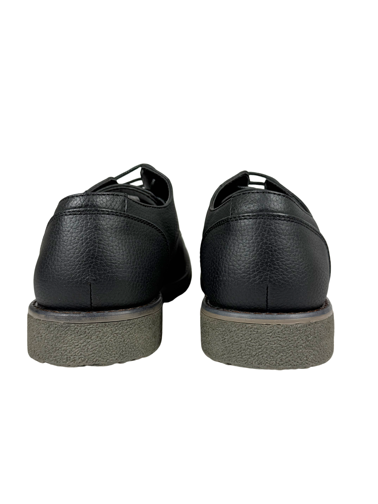 BRONX Leather Oxford Black Shoe