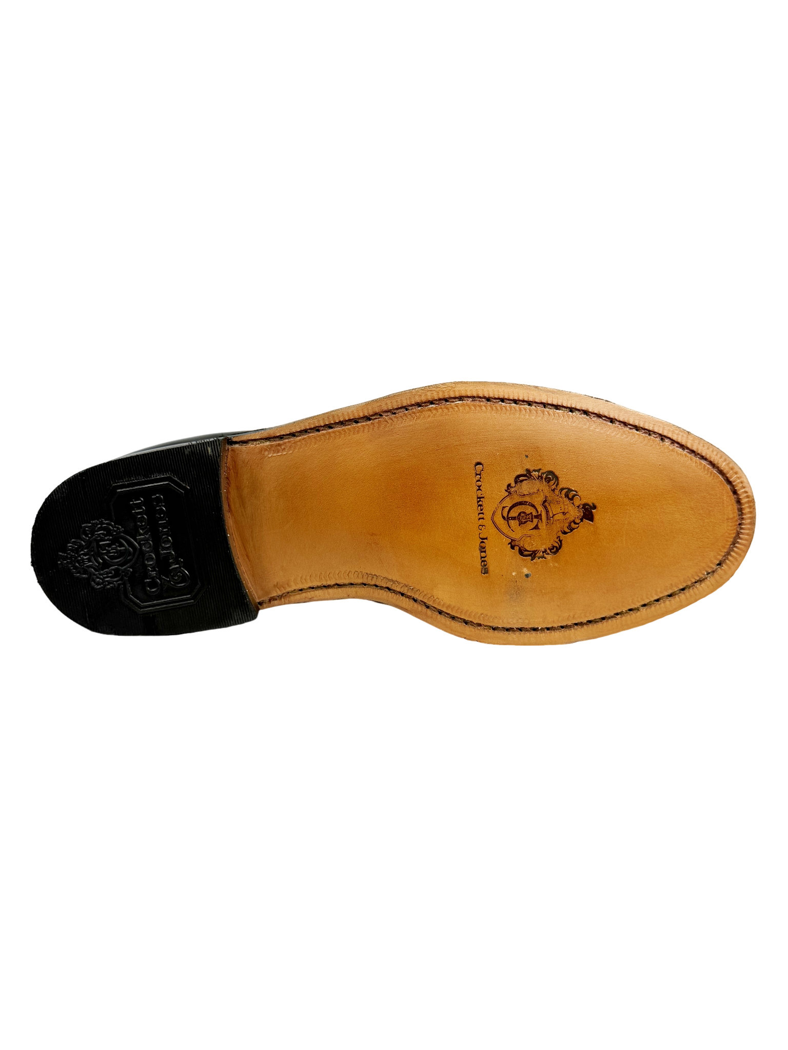Crockett & Jones Leather  Jason Black Shoe