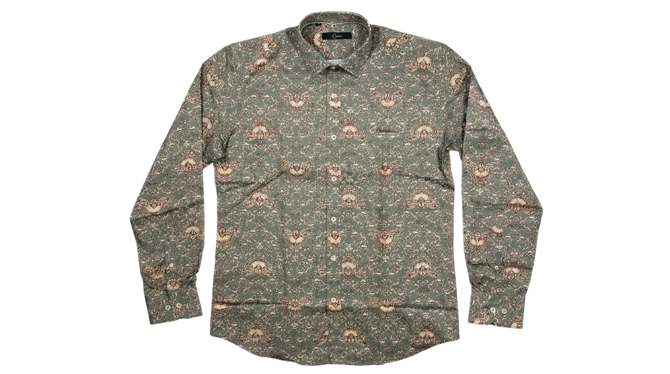 Carducci Sizzano Olive LS Shirt