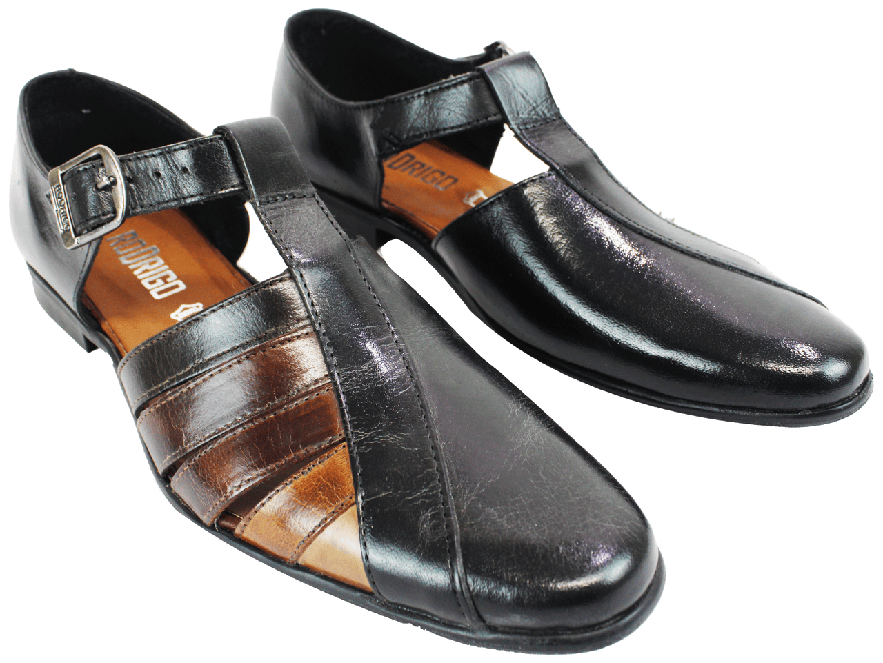 Rodrigo Black Multi Sandal Shoe