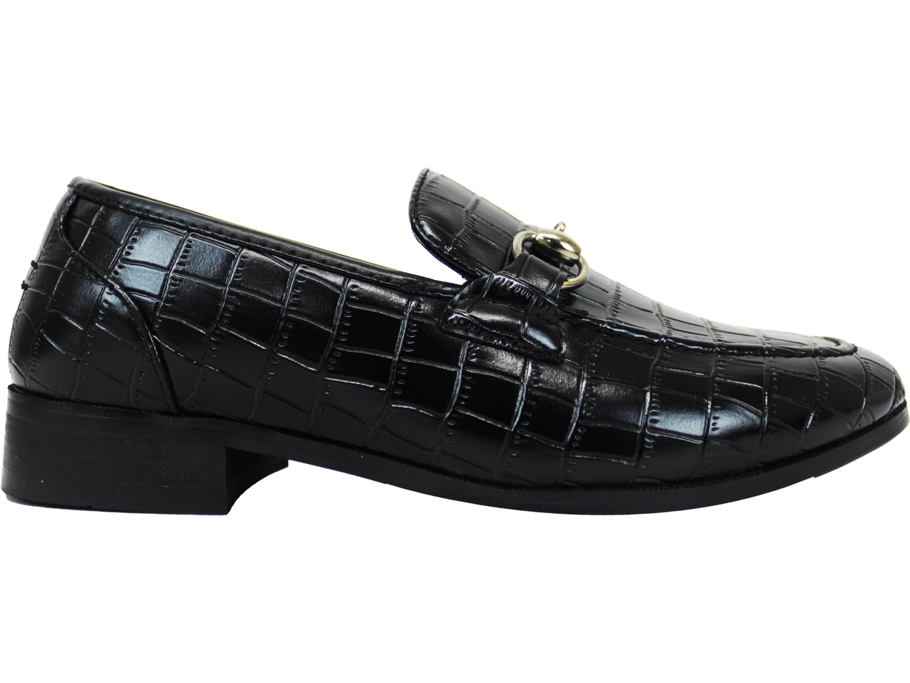 P CROUCH & CO Black Croc