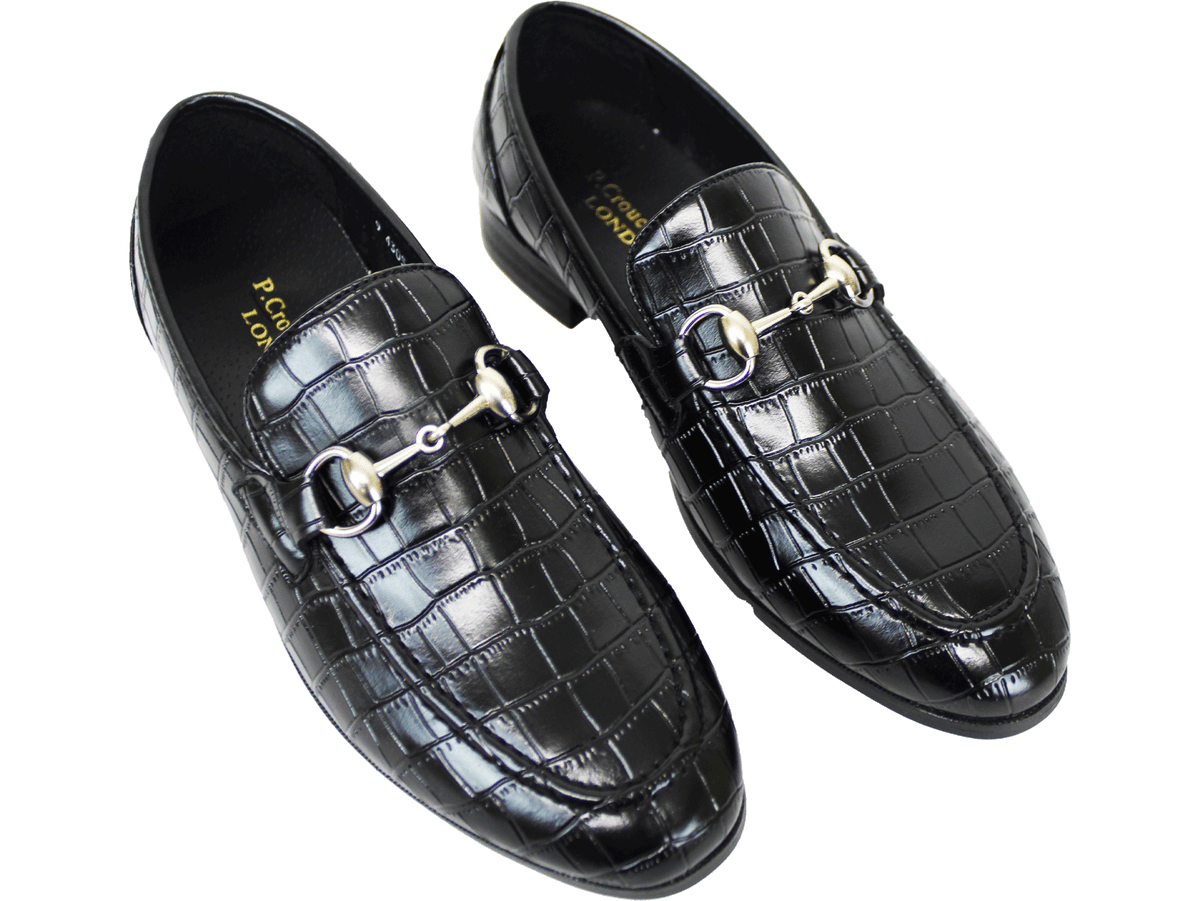 Poly Crouch P CROUCH & CO Black Croc