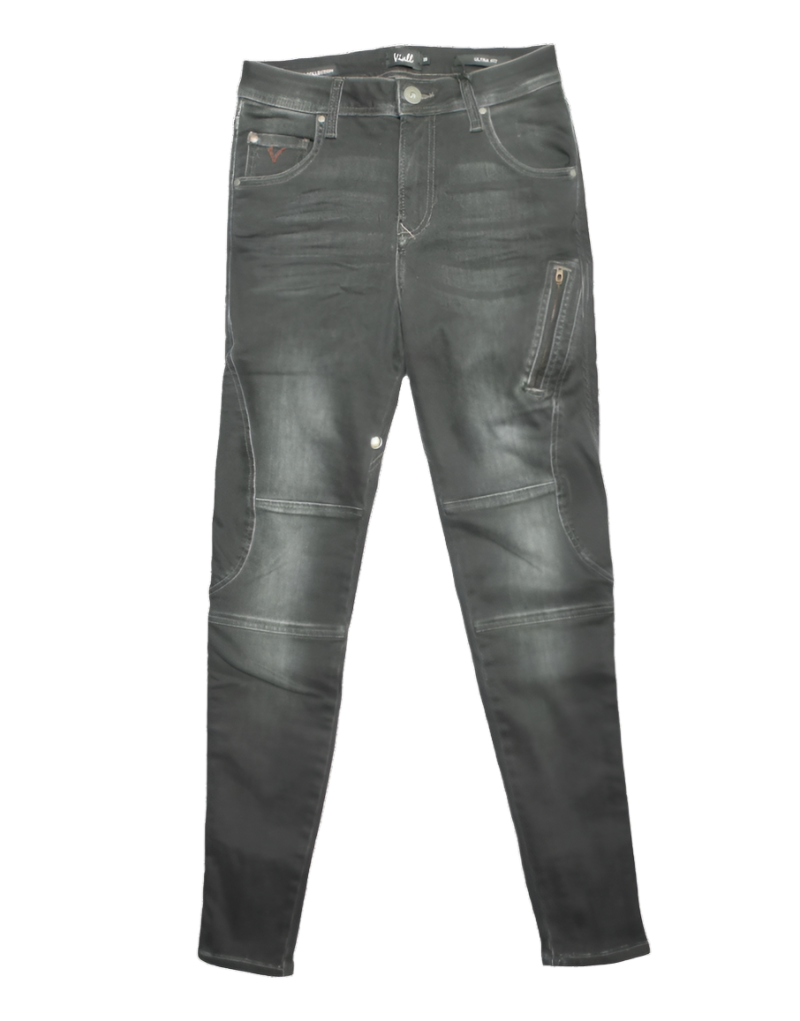 Vialli Luca Ultra Fit Char Black Jean
