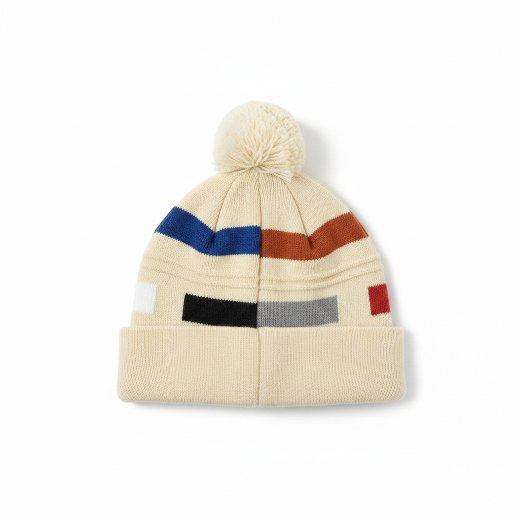 Cream Beanie