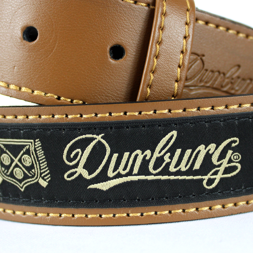 DURBURG Logo Tan Brown Belt