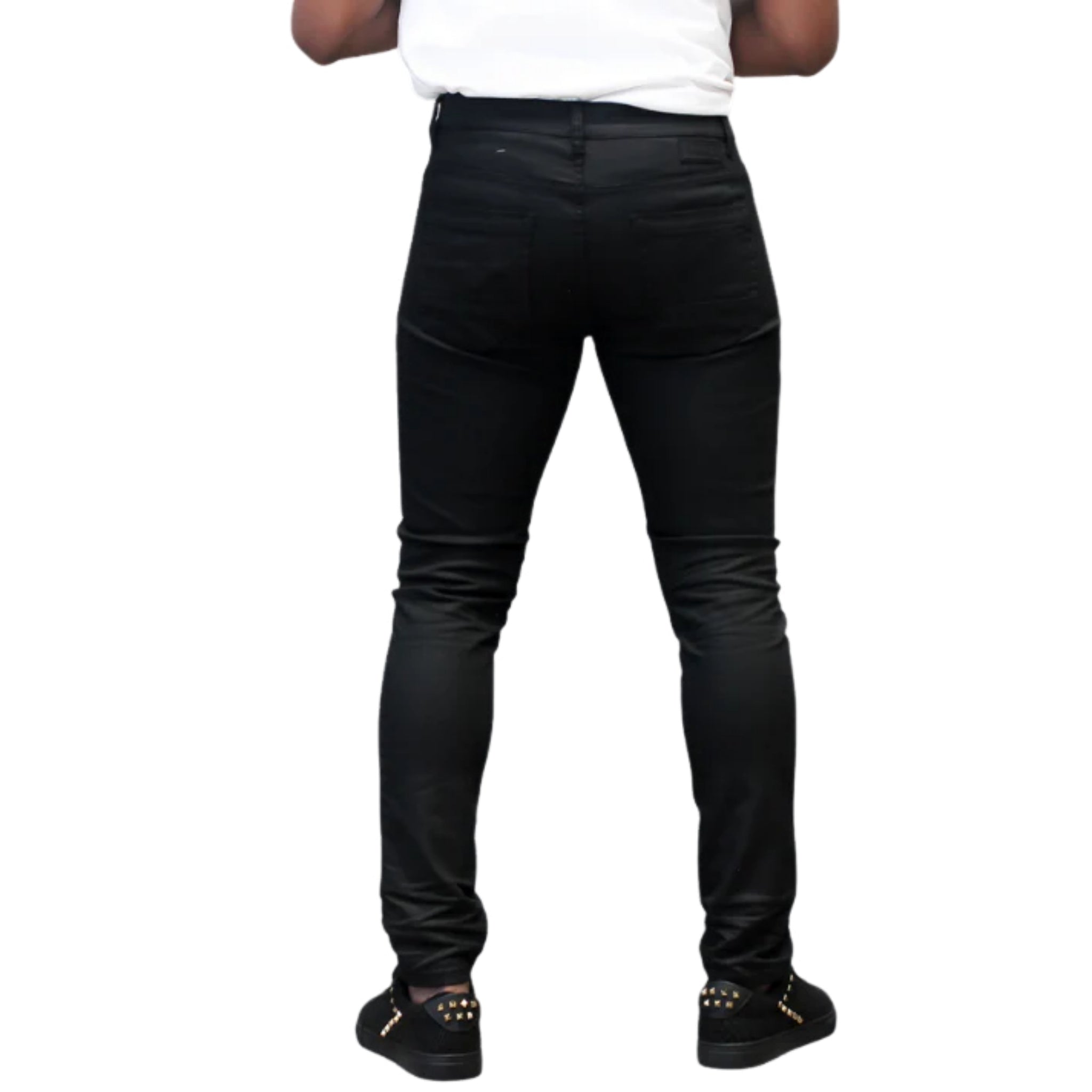 Pure Premium Ginetti Black Wax Jeans