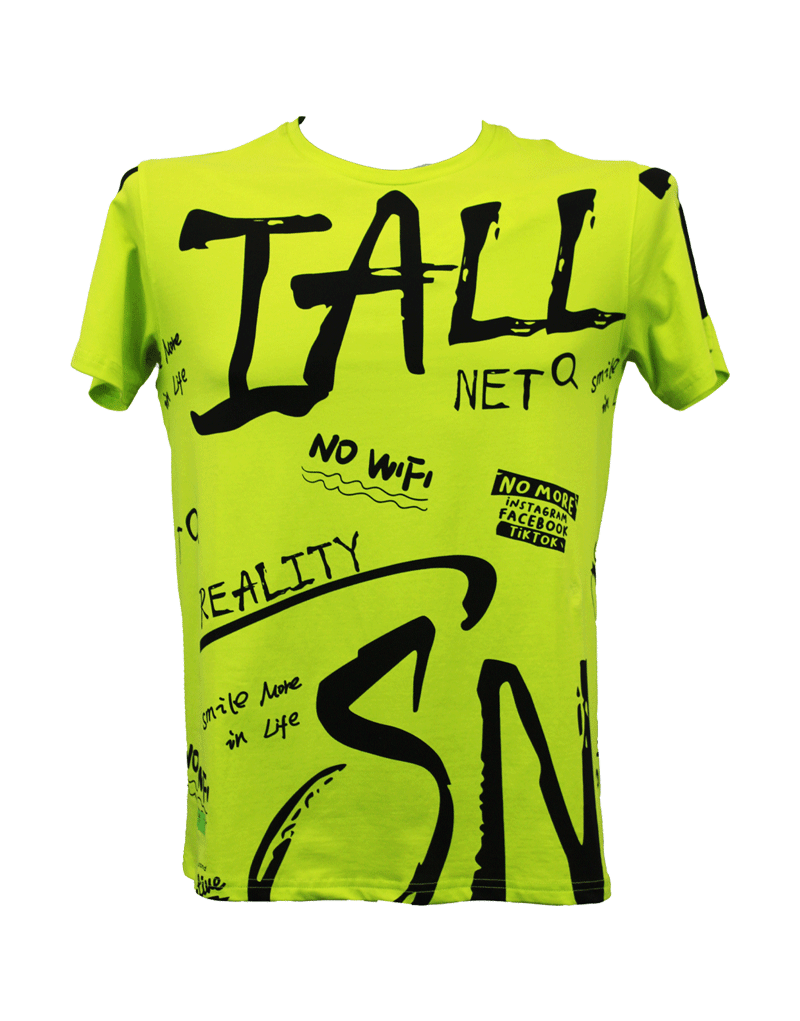 Vialli Creato T-Shirt (Neon Green)