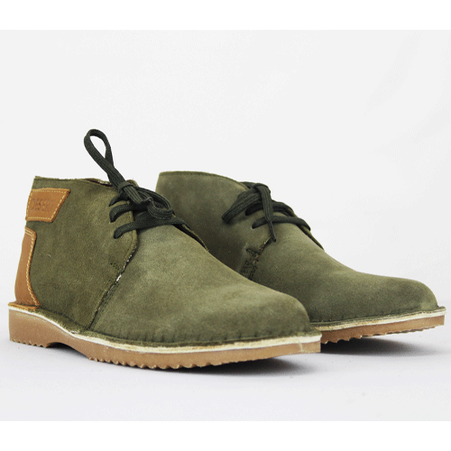 DESERT Patch Olive Boot