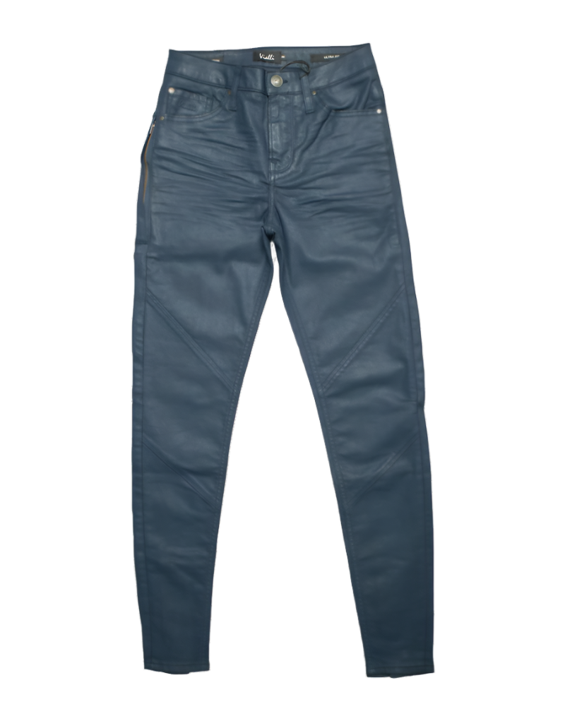 Vialli Johnny Ultra Fit Wax Skinny Jean Blue