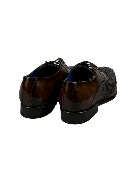 Johnston & Murphy Choc Brown Leather Shoes