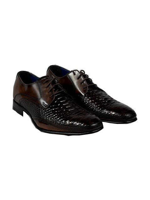 Johnston & Murphy Choc Brown Leather Shoes