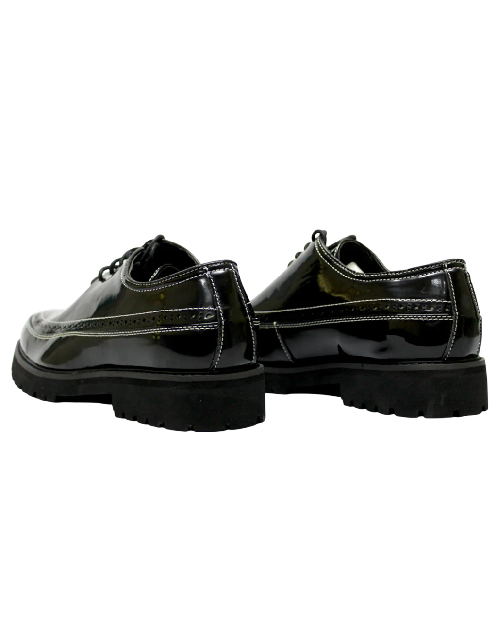 K Star 7 Patent Leather Bishop Black Smart Casual Shoe