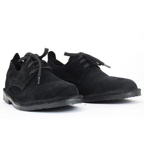 DESERT Black Lace Up Shoe