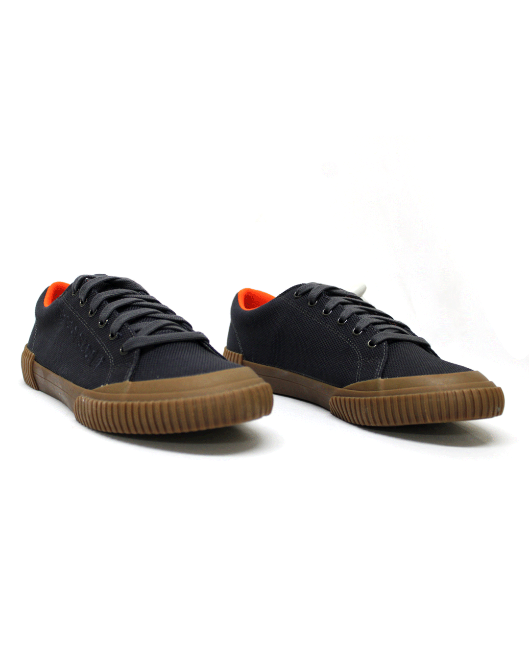 Lecoq Sportif Dune Army Ebony Orange Sneaker