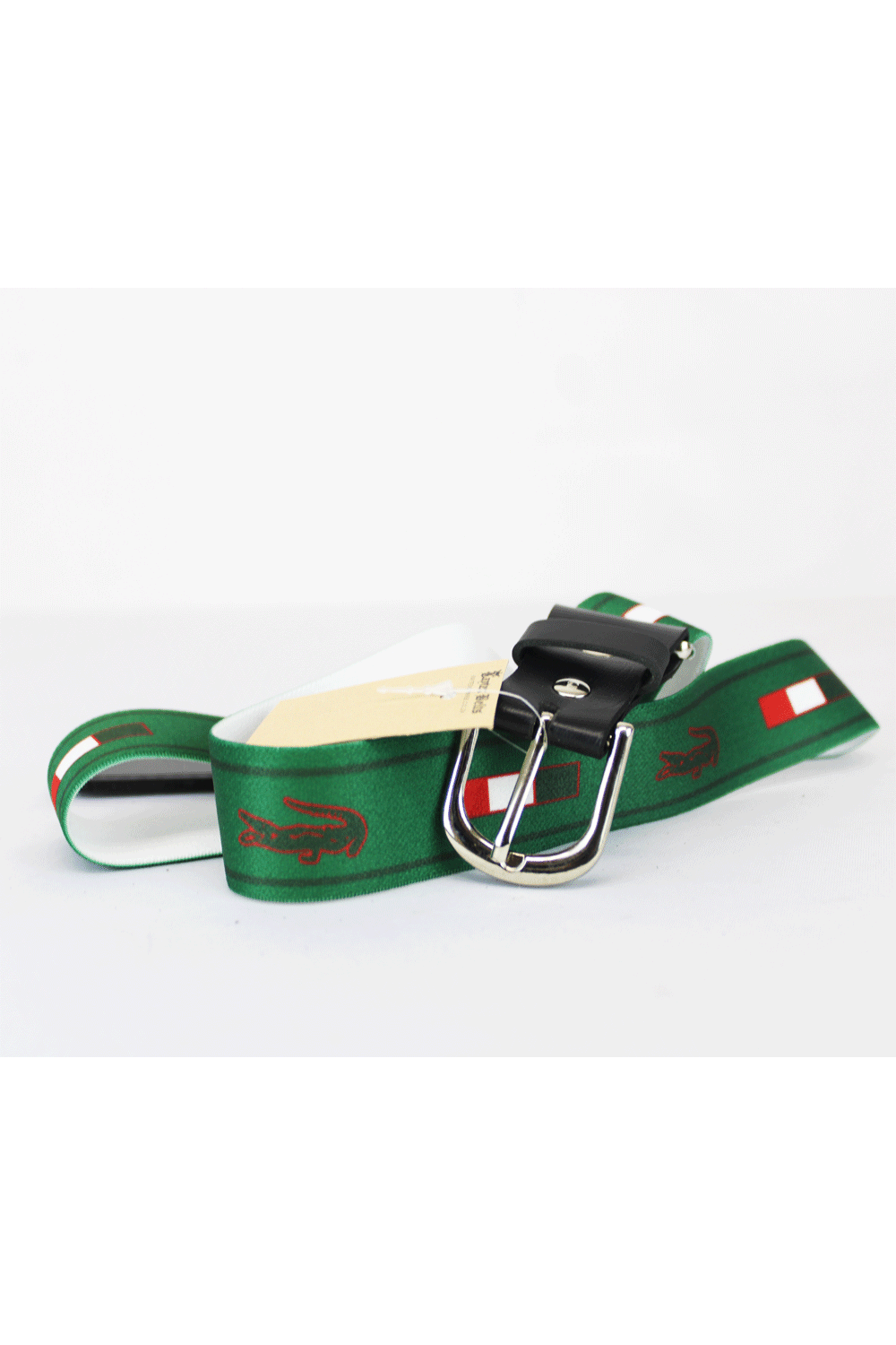 Bossini Lacoste Print Adjustable Belt