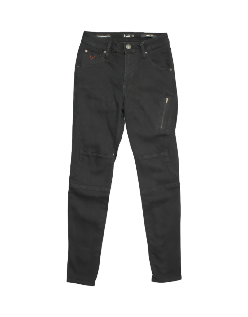 Vialli Luca Ultra Fit Black Denim Jeans