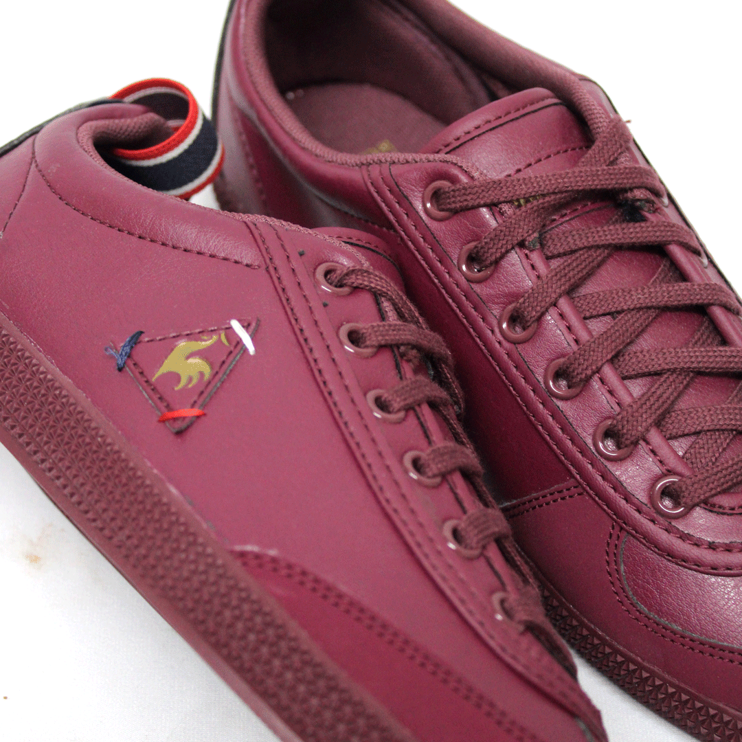 Lecoq Sportif Provencale Burgundy Sneaker