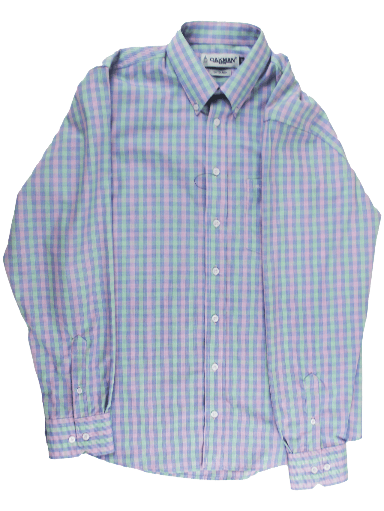 OAKMAN Multi Colour Checkered L/S Shirt