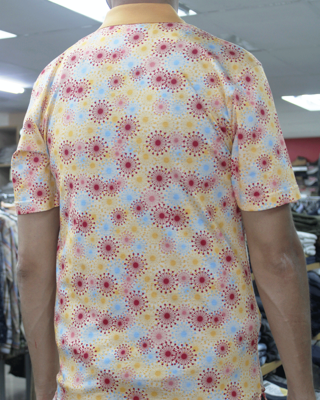 Rossini Italian Double Mercerized Cotton Peach Golfer