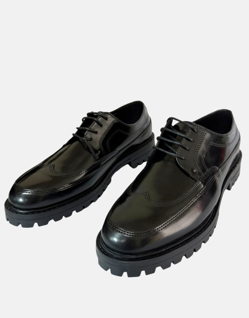 Filo Black Hi-Shine Shoe