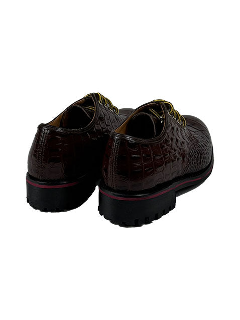 Ranger Leather Croc Brown Shoe