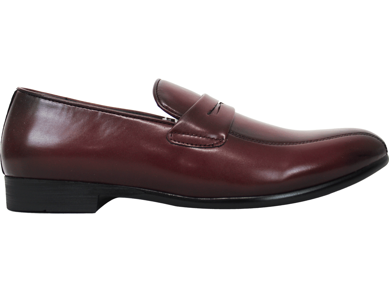 P CROUCH & CO Ox Blood Brown Slip On
