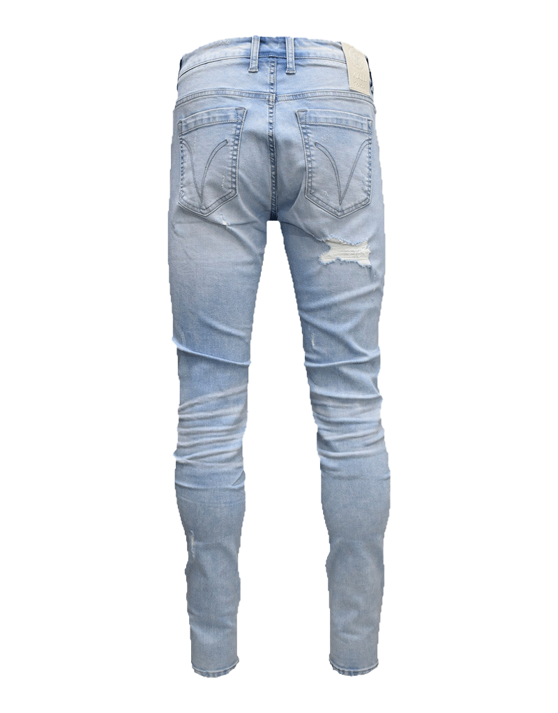 Vialli Rudbra Ultra Fit Blue Jeans