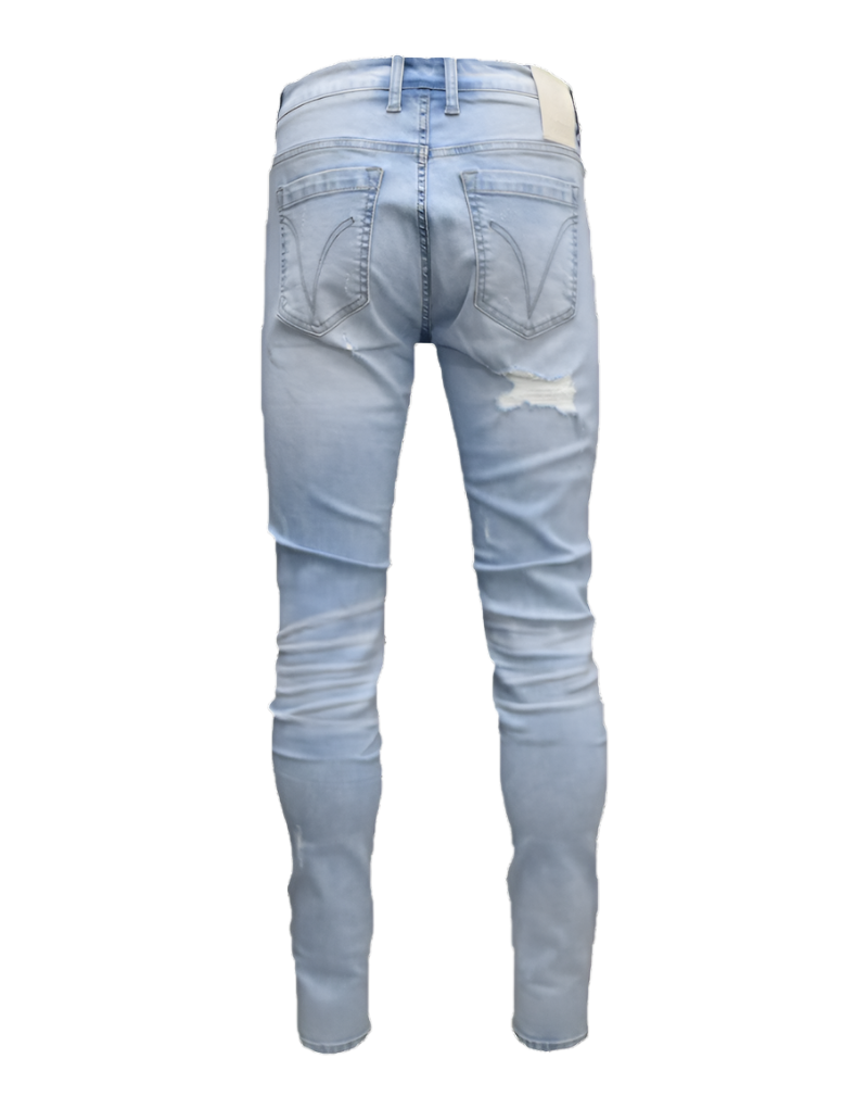 Vialli Rudbra Ultra Fit Skinny Light Blue Jeans