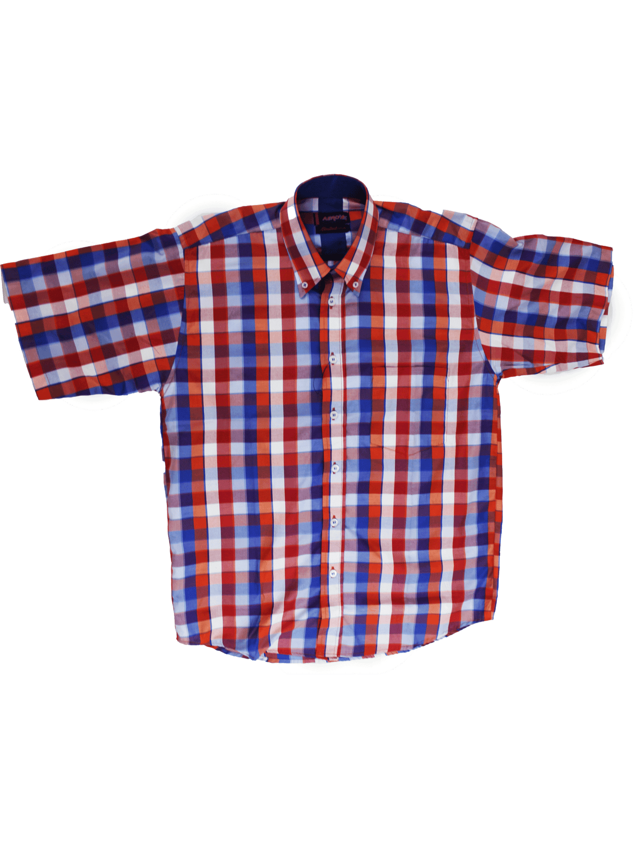 AERO Red Checkered S/S Shirt