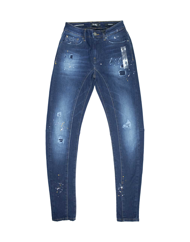 Vialli Sara Ultra Fit Blue Jeans
