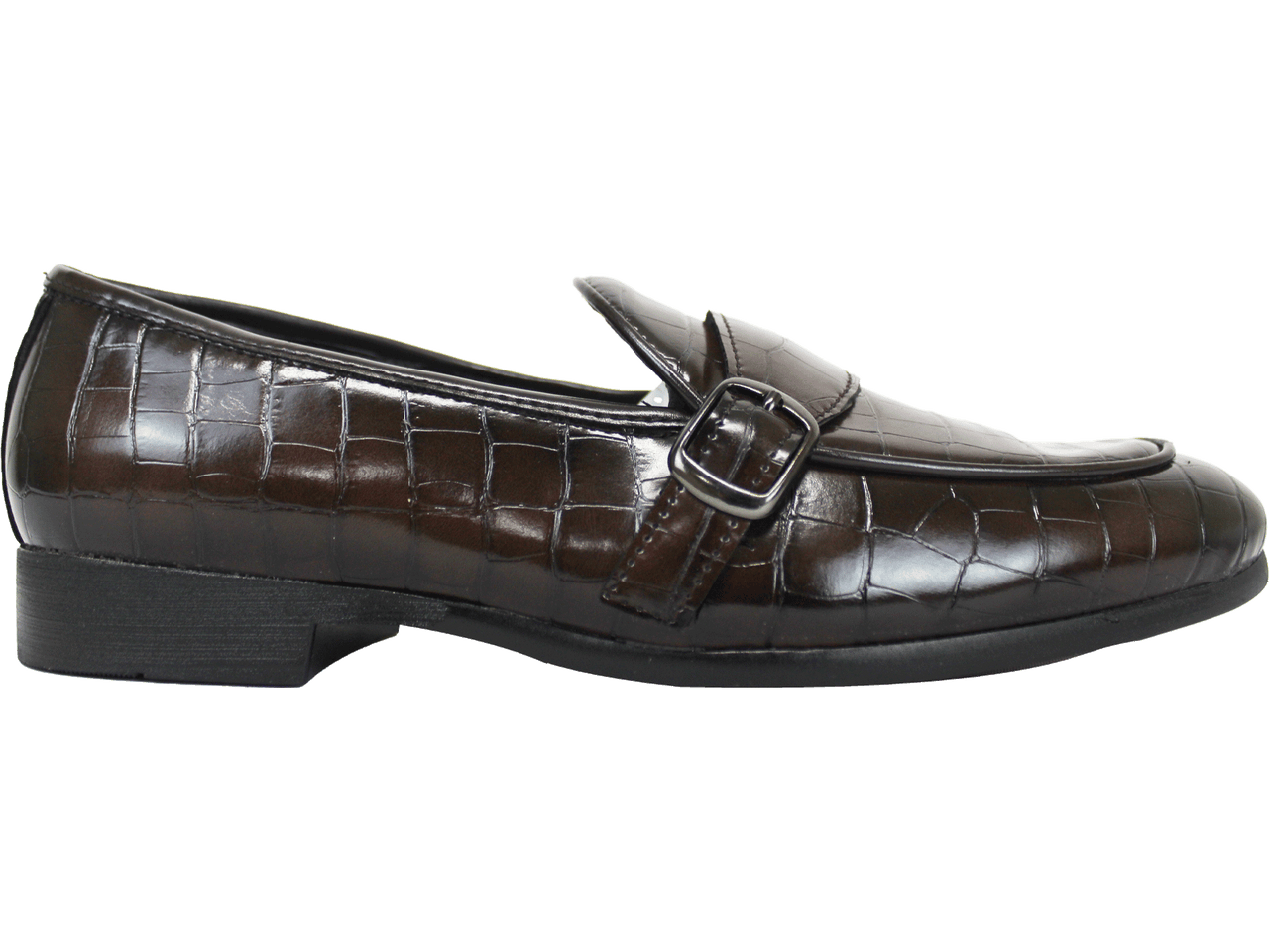 P CROUCH & CO Choc Croc Side Buckle