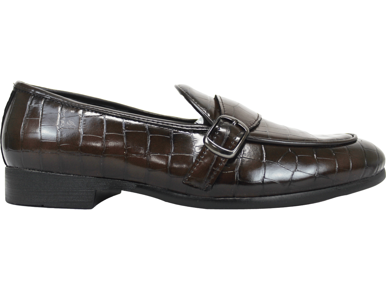 P CROUCH & CO Choc Croc Side Buckle