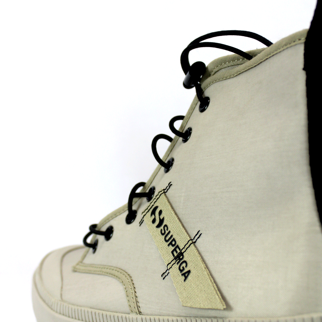 SUPERGA 2341 Alpina Side Tape - Grey Colombia Sneaker