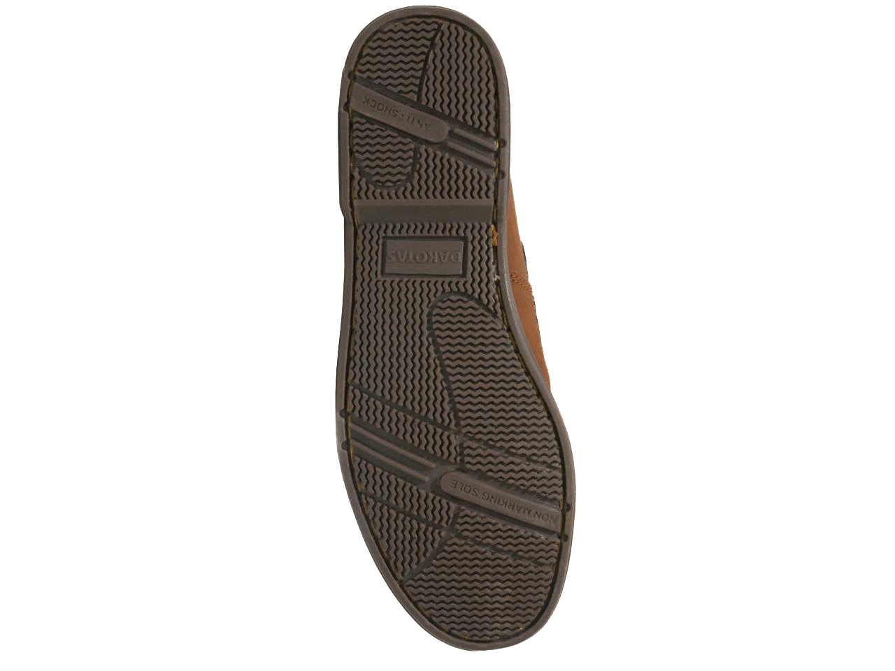 Dakotas Tan/Choc Docksiders Boat Shoe