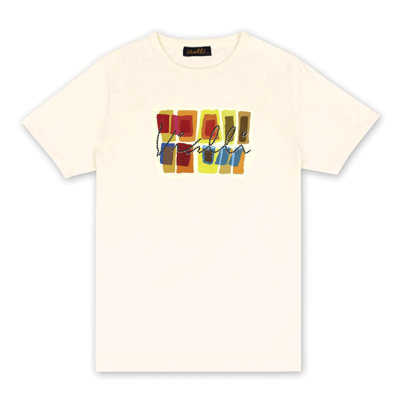 Vialli Cream Canto Canary T Shirt