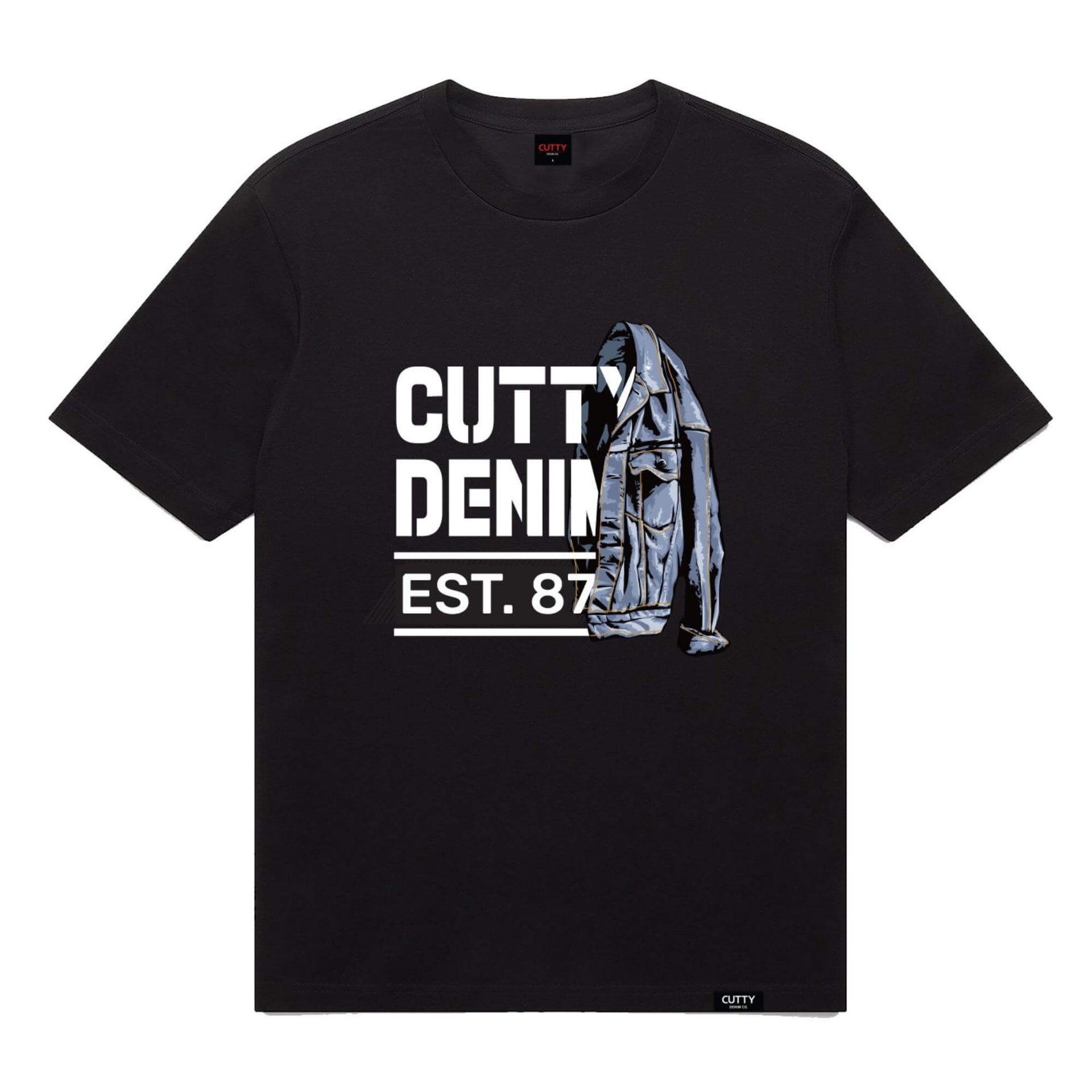 Cutty Fearless T-shirt Black FOR MEN - BOSSINI SA