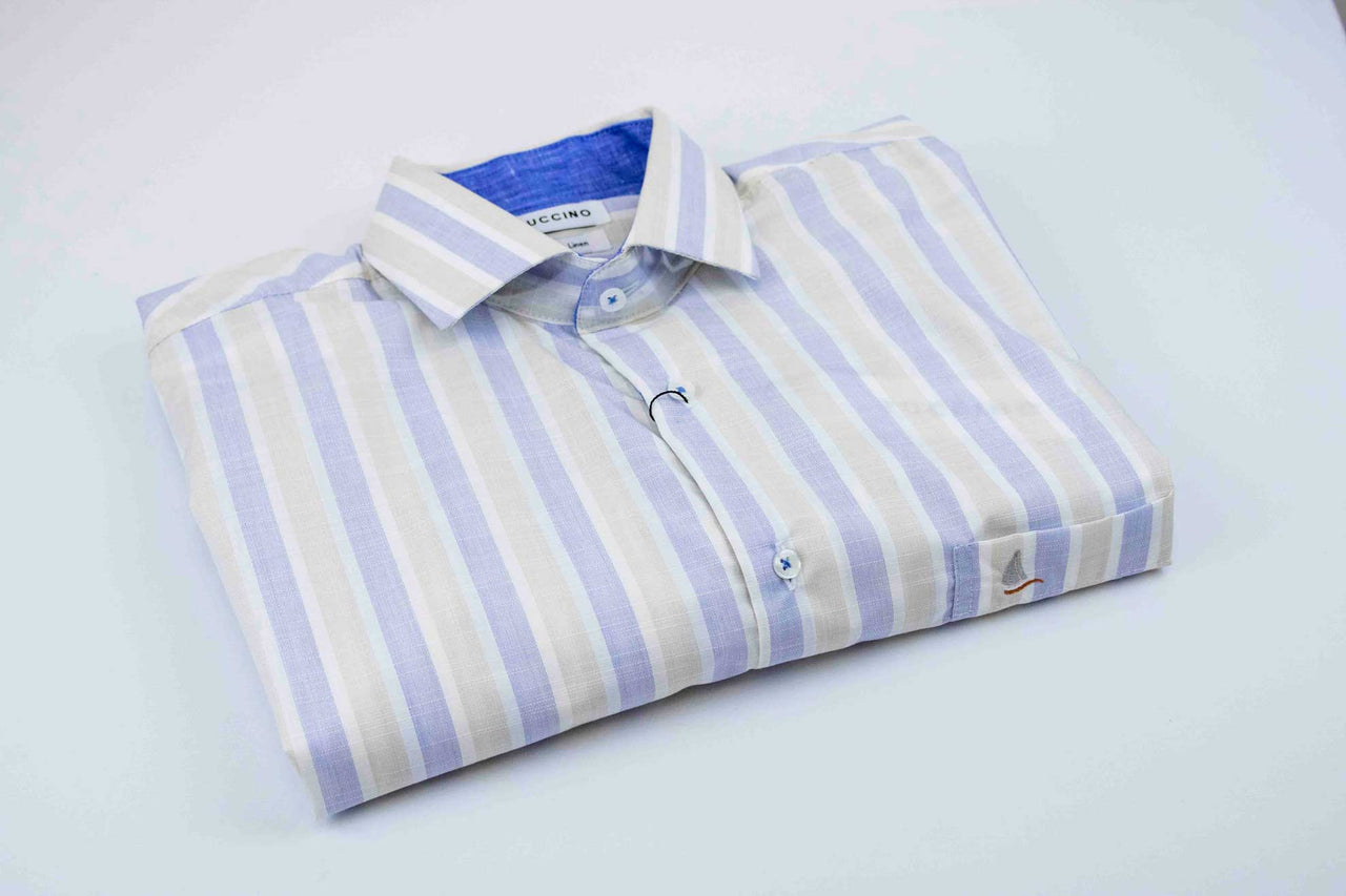 Zuccino Stripe LS Shirt - BOSSINI SA