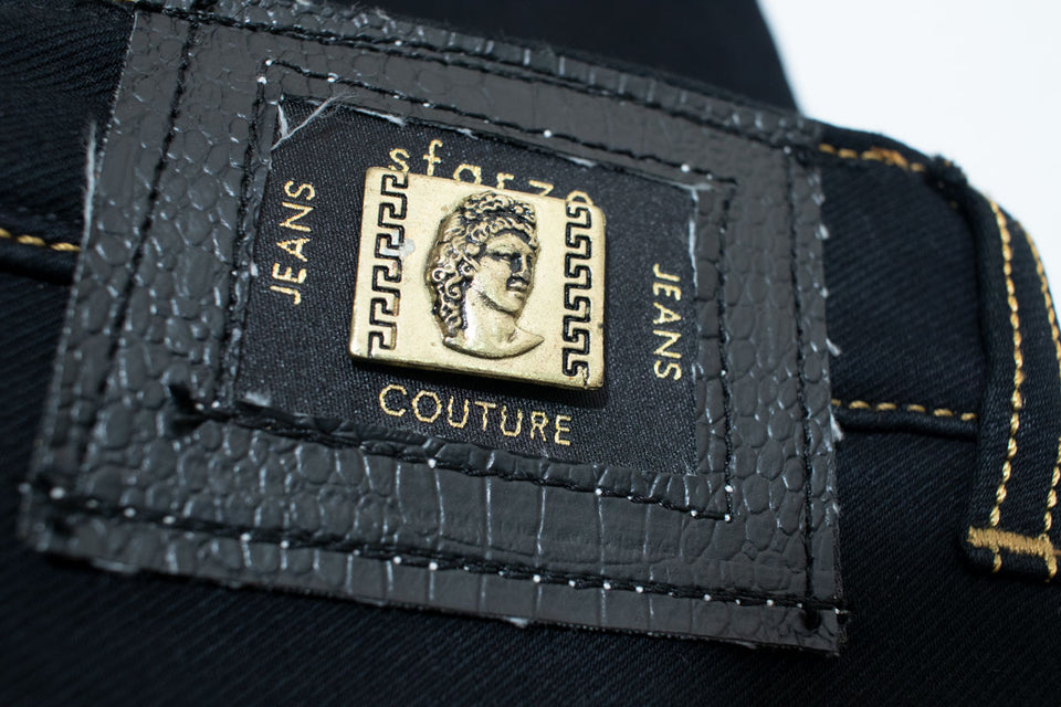 Sfarzo Couture Milano Italy Black Jeans