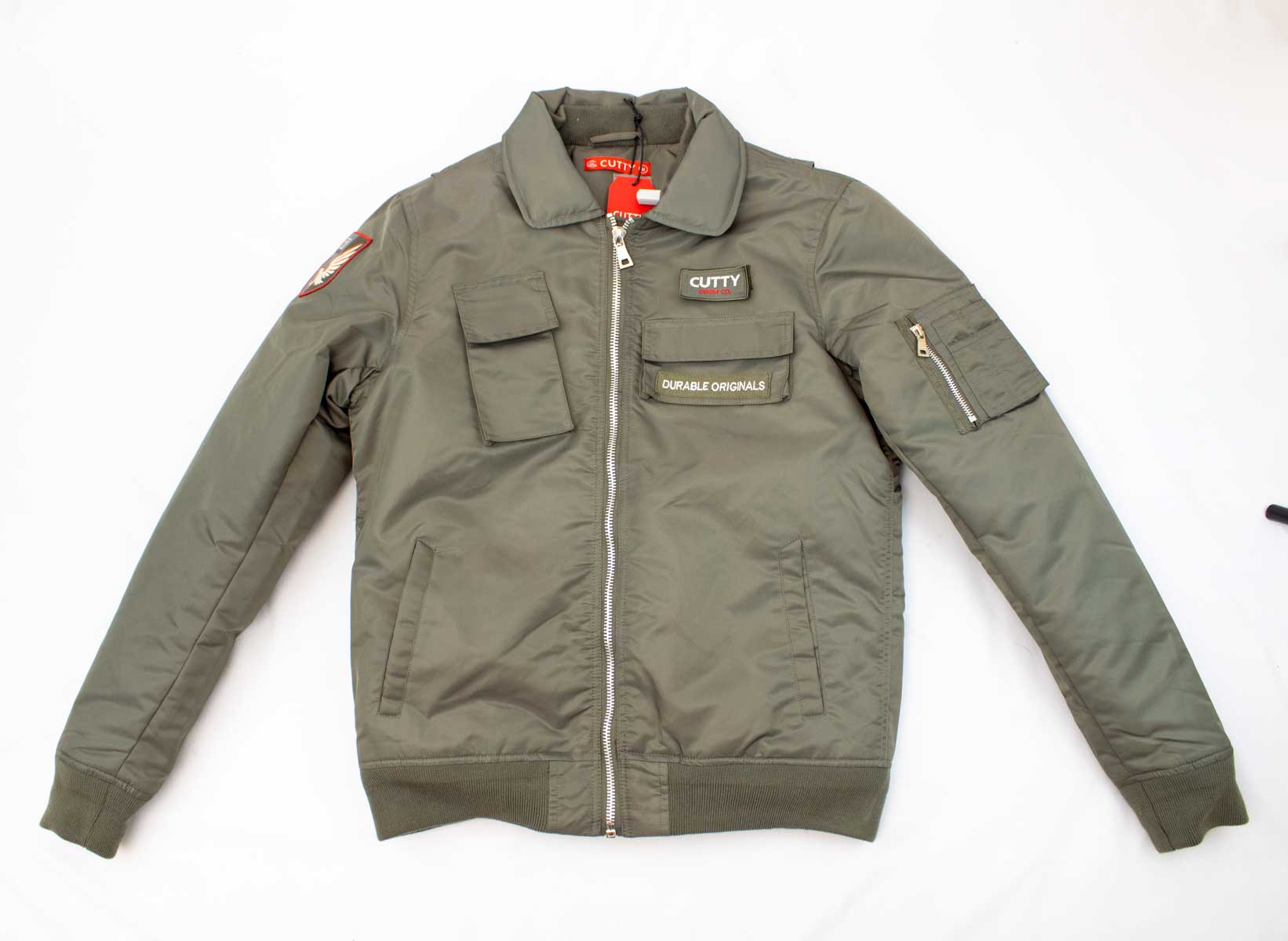 Cutty Champ Alpha Fatigue Bomber Jacket - BOSSINI SA
