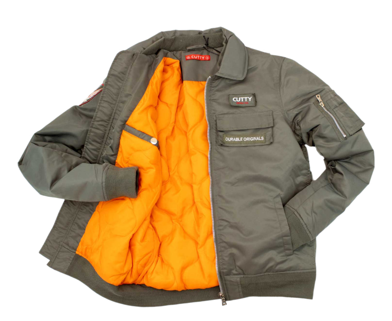 Cutty Champ Alpha Fatigue Bomber Jacket - BOSSINI SA